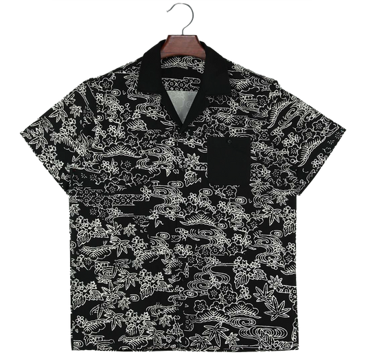 Okinawa Patterned Button Shirt